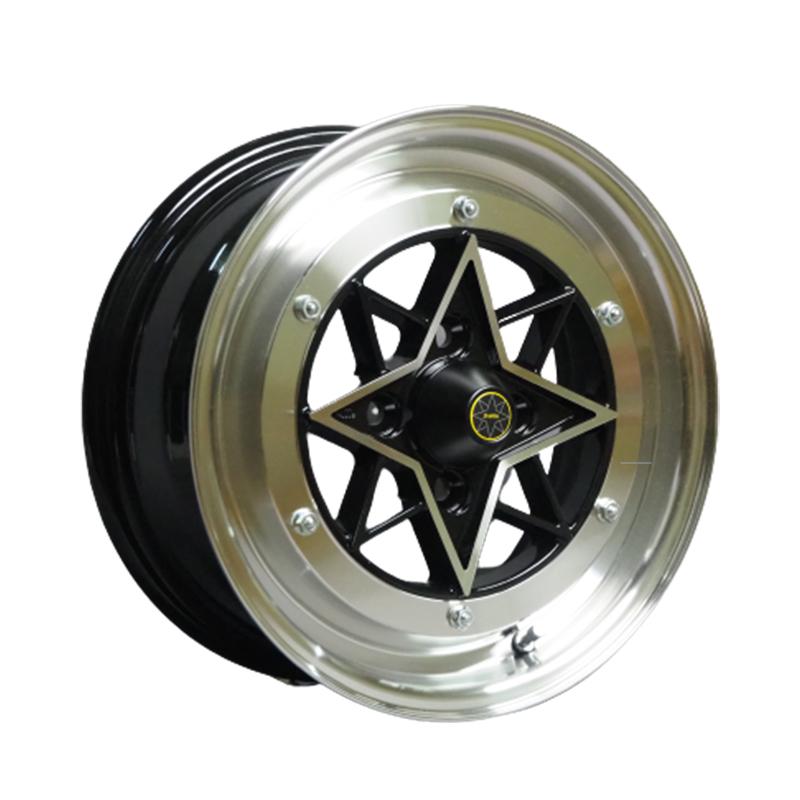 軽用 軽四 スターシャーク +38 1460 14インチ 6J 100-4H アルミ 軽用 軽四 スターシャーク +38 1460 14インチ 6J 100-4H アルミ