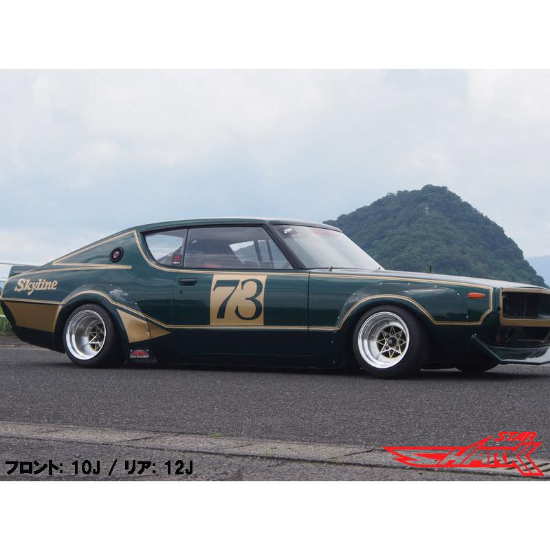 旧車 スターシャーク -13 1480 8.0J -26 1490 9.0J 114.3-4H 各2