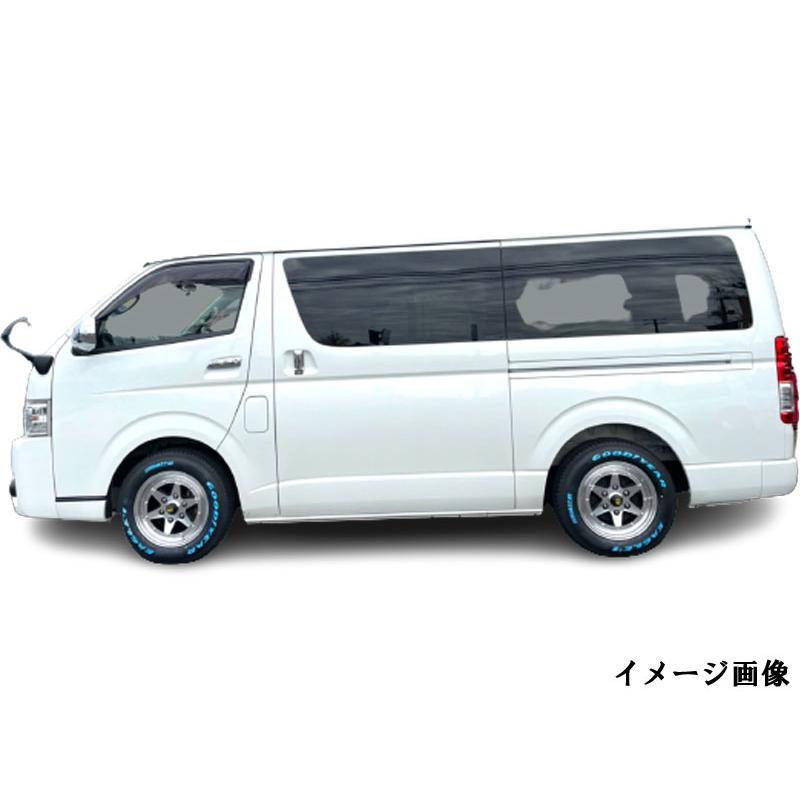 ハイエース 200系 2WD +38 1670 16インチ 7J 139.7-6H アルミ ハイエース 200系 2WD +38 1670 16インチ 7J 139.7-6H アルミ