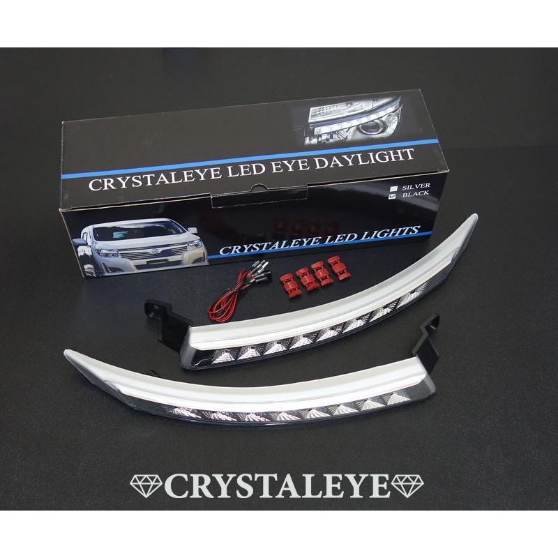 エルグランド ヘッドライトガーニッシュ E52 前期 LED EYEヘッド
