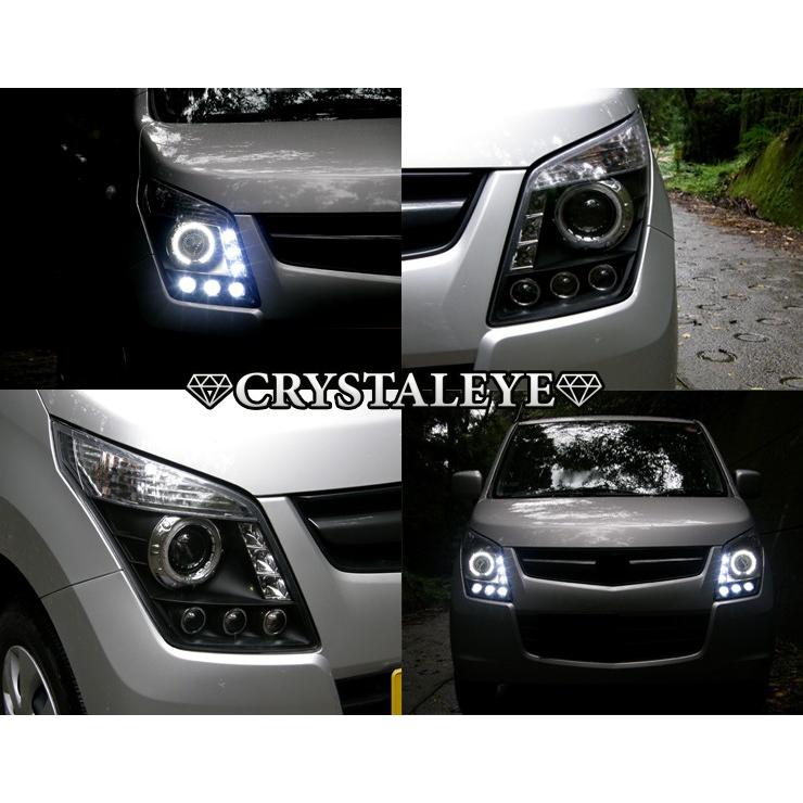 ワゴンR ヘッドライト MH23S 純正ハロゲン車 レクサスタイプ