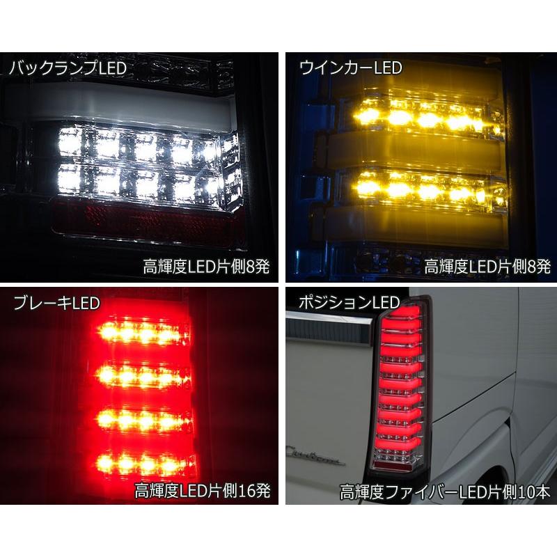 N-BOX LEDテール JF1 JF2 クリスタルファイバーフルLEDテールV2 流れる