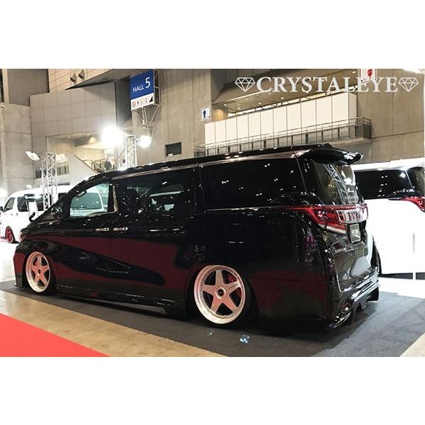 アルファード ヴェルファイア LEDテール 30系 後期用 ファイバーフル