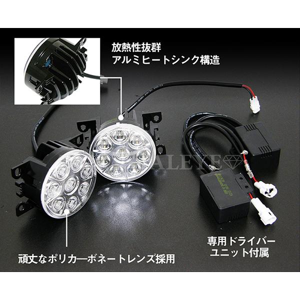 ジムニー ジムニーシエラ LEDフォグランプ JB64W JB74W JB23W ハイパワーLED スーパーLEDバルカンフォグランプ CRYSTALEYE (G002FG｜daizens-shop｜04