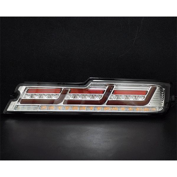 ダイハツハイゼットカーゴLEDテールランプ 流れる　シーケンシャルウインカー ハイゼットカーゴ/アトレーワゴンファイバーLEDテール 流れる