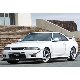 スカイラインGT-R リアサイドスカート ハセミモータースポーツ R33 FRP