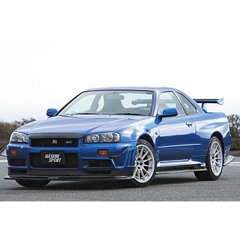 スカイラインGT-R カナード ハセミモータースポーツ R34 FRP製