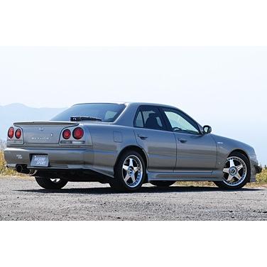スカイライン カナード ハセミモータースポーツ セダン R34 後期