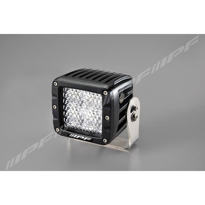 ワーキングランプ 競技専用 600シリーズCUBE 2インチ バックランプ 6000K 12V 24V 1個 IPF (642BL