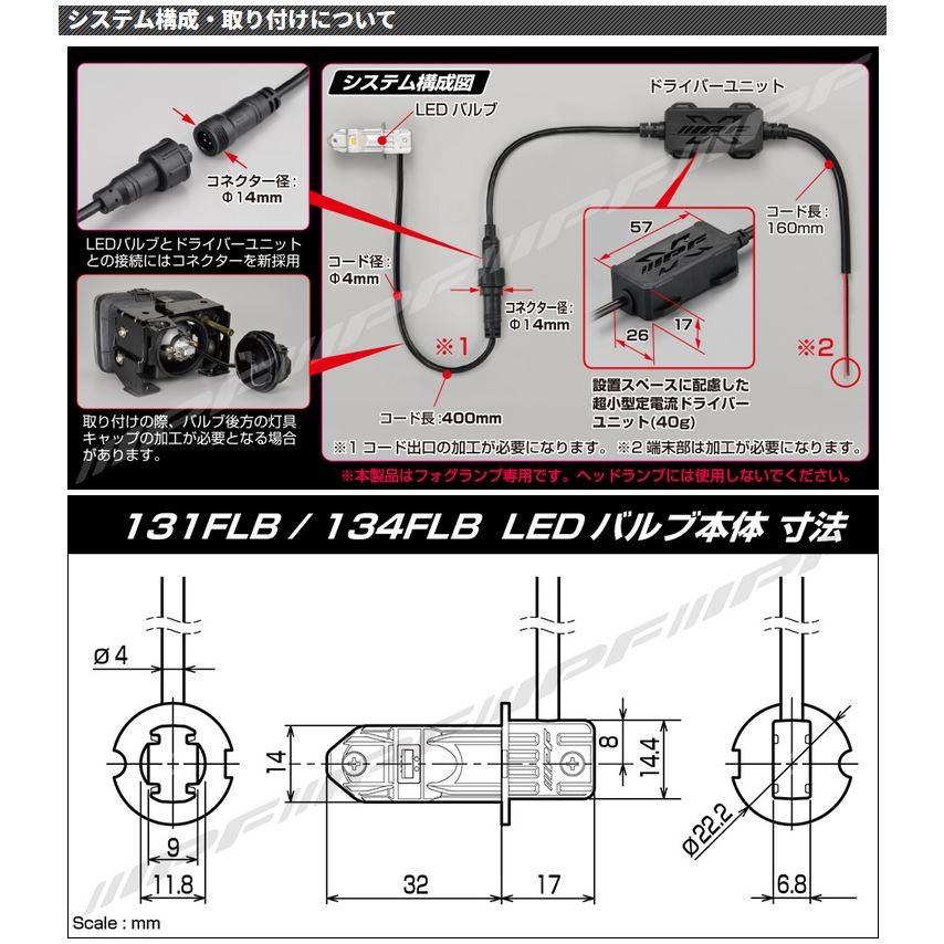 IPF LEDバルブ ヘッドライト 車検対応 LEDフォグバルブ 極黄 H3 H3c