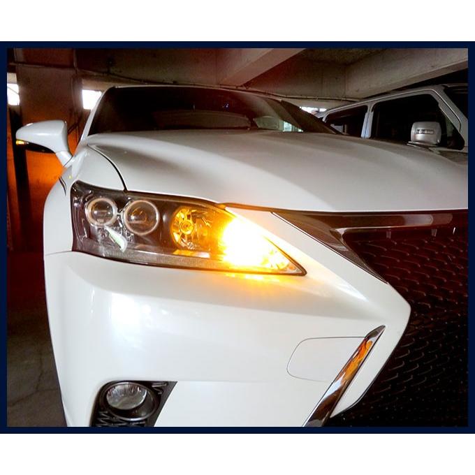 ジュナック Junack LEDIST LED T20 2個セット LEDIST LEDウインカーランプ T20 S25 ブライトアンバー 2個セット