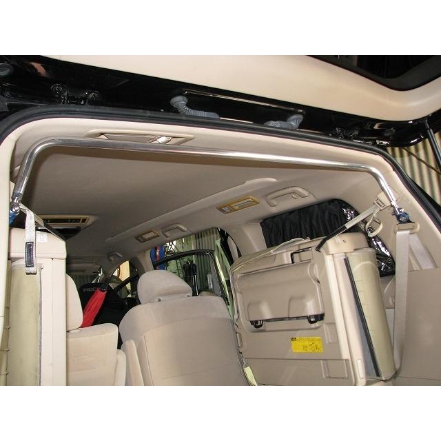 20系 ヴェルファイア アルファード リアスクエアタワーバー アルファード ヴェルファイア ピラーバー 20系 ハイブリッド