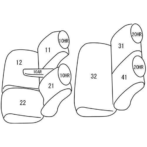 ライフ シートカバー JC1 JC2 H22/5-H22/11 キルティング Clazzio/クラッツィオ (EH-0373｜daizens-shop｜02