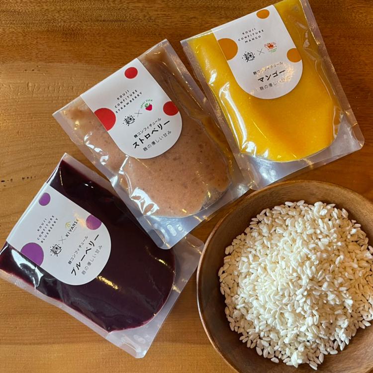 麹ジャム　砂糖不使用　麹コンフィチュール　マンゴー　宮崎県産完熟マンゴー　低カロリー　農薬不使用　児玉農園 |  | 01