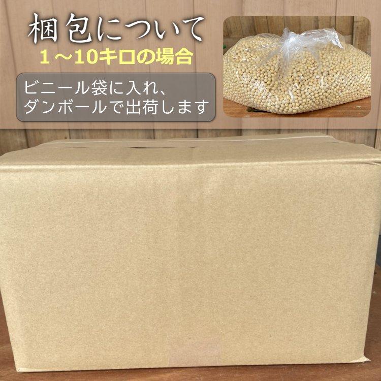 大豆 国産 みやだいず 生大豆 1〜30キロ 在来種 R6年産宮崎県産大豆