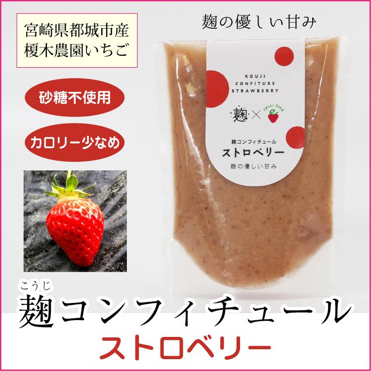 砂糖不使用 麹ジャム ２点チョイスセット（ストロベリー・ブルーベリー）送料無料 健康志向 |  | 02
