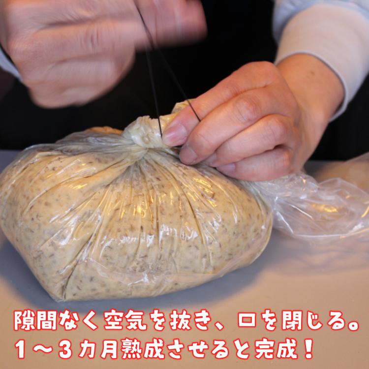 みやだいず簡単手作り味噌キット タル付き 米麹・麦麹選べる 宮崎県産大豆 1.3kg |  | 05
