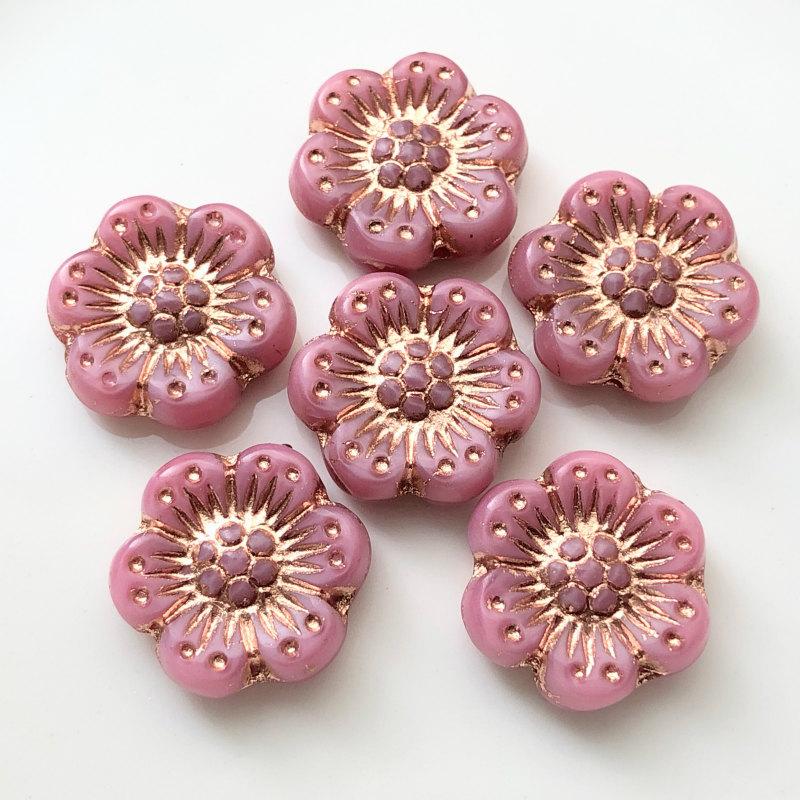 チェコ ビーズ デザイン フラワー コーラルピンク 約14mm 6個 フラワー アネモネ 花 ピアス イヤリング ブレスレット パーツ ハンドメイド 材料 素材 Cz An 1409 ビーズ パーツ通販デイジー ビーズ 通販 Yahoo ショッピング