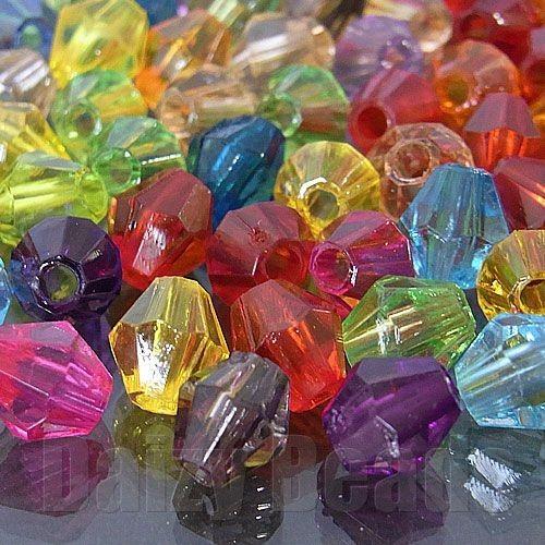 アクリル ビーズ ソロバンカット 約6mm 約78個 : ビーズ&パーツ通販