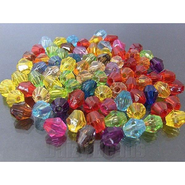 アクリル ビーズ ソロバンカット 約6mm 約78個 : ビーズ&パーツ通販