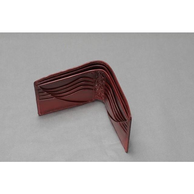 "BASIC"ウォレット＜RED＞ カードタイプ (名入れ刻印・ギフト包装無料) |  | 03