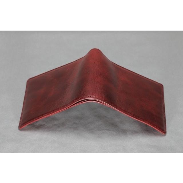 "BASIC"ウォレット＜RED＞ カードタイプ (名入れ刻印・ギフト包装無料) |  | 04