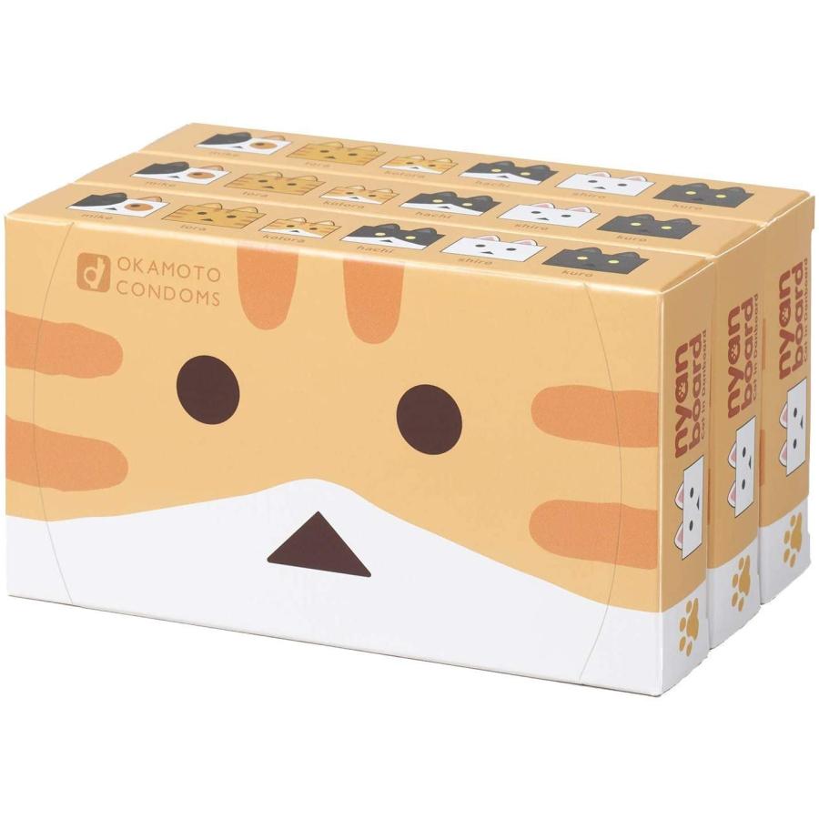 オカモト ニャンボー コンドーム 12個入り×3箱（計36個分）にゃんぼー