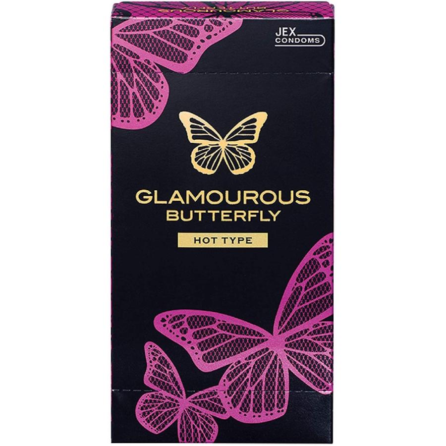 コントームページ ジェクス グラマラスバタフライ ホットタイプ コンドーム 6個入り