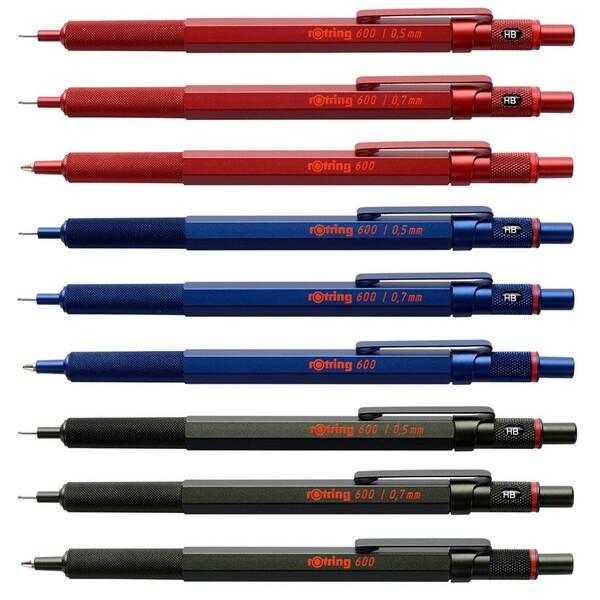 ロットリング 600 メカニカルペンシル 0.5mm 0.7mm 油性ボールペン