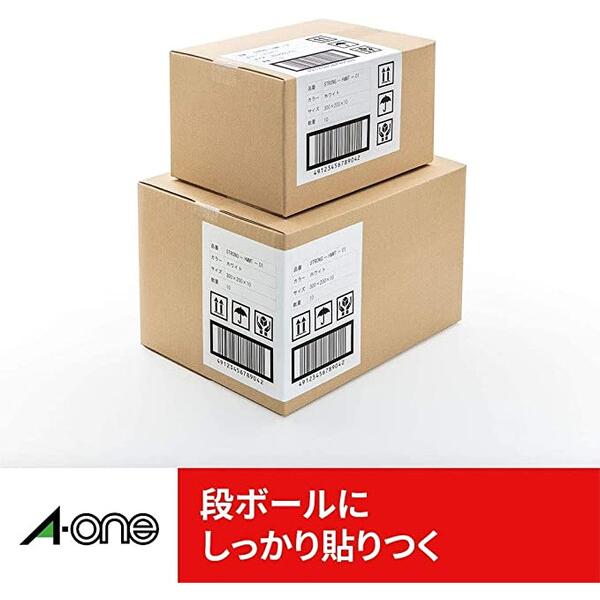 エーワン ラベルシール 強粘着タイプ 18シート 78212 12面A [02] |  | 02