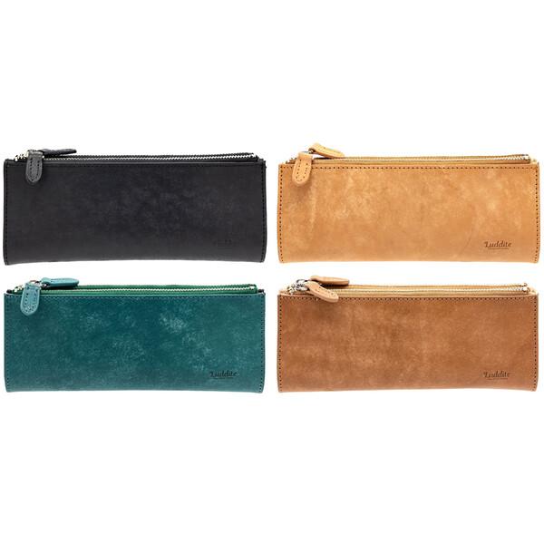 ベンディペンケース MAYA Leather マヤ レザー ファスナーポケット付