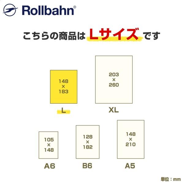 2021年 ロルバーン ダイアリー メタリック L ゴールド 2020年10月始まり 手帳 マンスリー 方眼メモ クリアポケット付 [02]｜daliha｜06