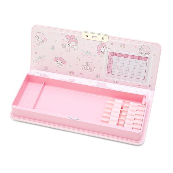 マイメロディ 片面開き 筆箱 1ドア ペンケース 軽量 コンパクト 鉛筆