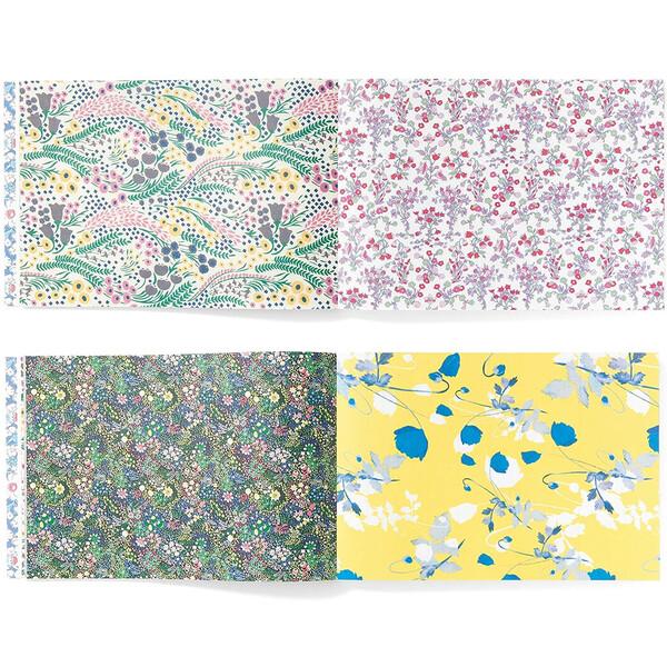 100枚レターブック リバティプリント・フラワーコレクション A5 便箋