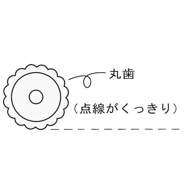 S ソフトルレット 丸歯 歯車 型紙 しるし付け グッドデザイン賞 ソーイング 手芸 裁縫 クロバー [01] 〔メール便対象〕｜daliha｜04