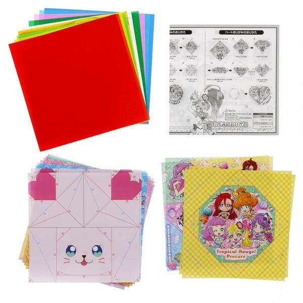 トロピカル ジュ プリキュア こうさくおりがみ 折り紙 女の子 人気 Tvアニメ キャラクター 01 メール便対象 59uo9z3r ダリアストア 通販 Yahoo ショッピング