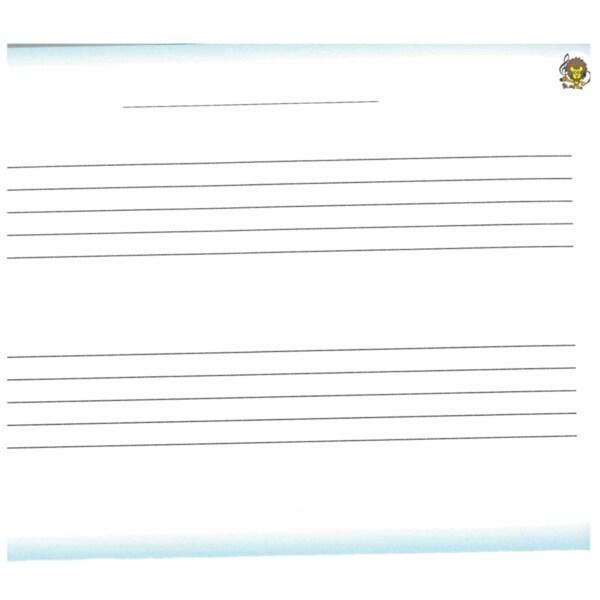 22高い素材 音楽 五線 2だん B5 おんがくノート 音符 メール便対象 01 くおん オールカラー レッスン 習い事 おけいこ その他ノート 紙製品 Www Cognitiva La