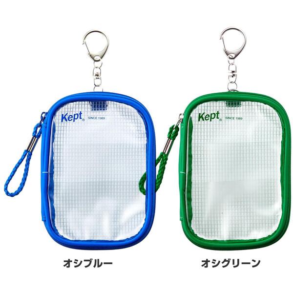 Kept ケプト アクスタケース 全8色 10.5×14cm 透明 メッシュ繊維入