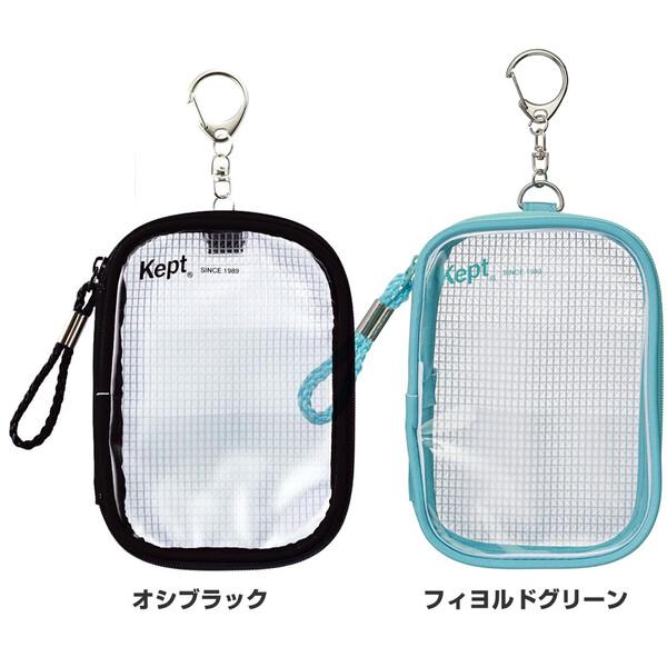 Kept ケプト アクスタケース 全8色 10.5×14cm 透明 メッシュ繊維入