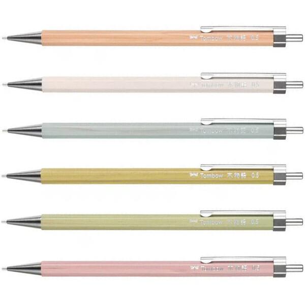 シャープペンシル 木物語 0.5mm 六角軸 森林認証 天然木 細身 シンプル