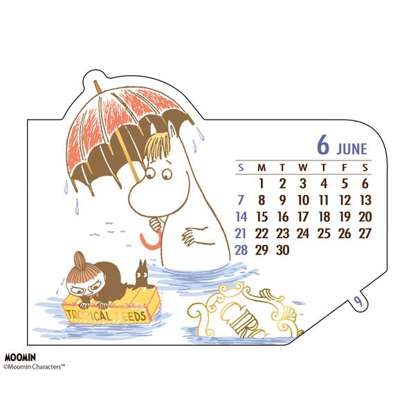 アートプリントジャパン 2027年 卓上カレンダー スライド ムーミン [02