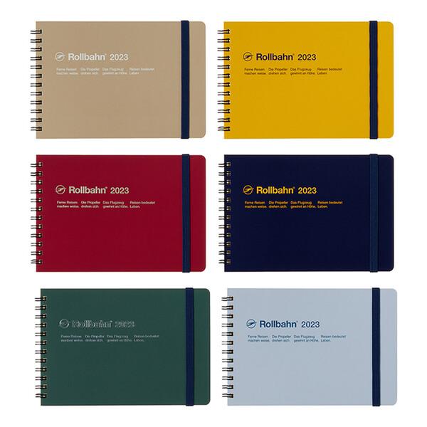 ロルバーン ダイアリー 2023年 手帳 横型 L マンスリー 見開き2ヶ月 10