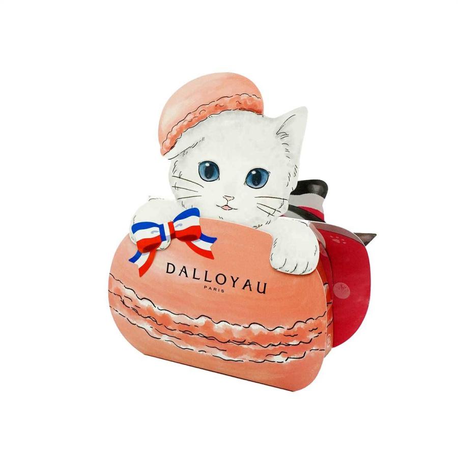 DALLOYAU（ダロワイヨ） 猫型ニャカロン ピンク スイーツ マカロン