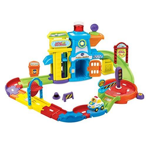 VTech スマートホイール 警察署 おもちゃ 車 Police Station Playset Go! Go! Smart Wheels