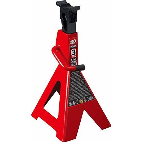 トリリンビッグレッドスチールジャックスタンド：SUV /延長 北米版 Torin Big Red Steel Jack Stands SUV