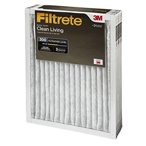 フィルター付きクリーンリビングベーシックダストAC炉エアフィルター 北米版 Filtrete Clean Living Basic Dust