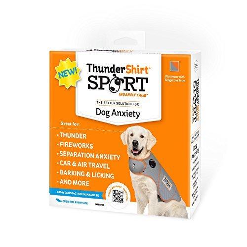 犬用 服 ジャケット サンダーシャツ スポーツ 不安 花火 雷 旅行 S 北米版 Thundershirt Sport Dog Anxiety