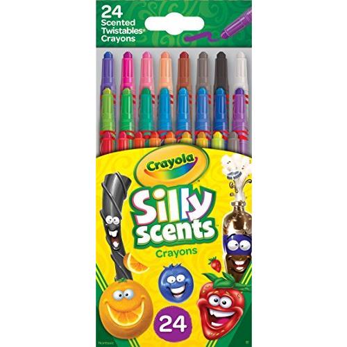 Crayola 24色　愚かな香りミニツイストラブ香りのマーカー 北米版 Crayola 24 Ct. Silly Scents Mini Twistables Scented Crayons｜damaden｜05