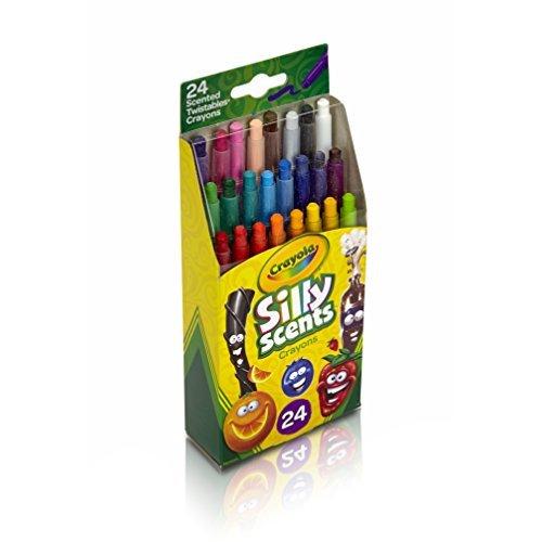 Crayola 24色　愚かな香りミニツイストラブ香りのマーカー 北米版 Crayola 24 Ct. Silly Scents Mini Twistables Scented Crayons｜damaden｜07