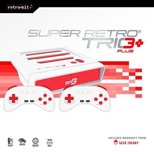 レトロビットスーパーレトロTRIO HD Plus 720P 北米版 Retro-Bit Super Retro TRIO HD Plus 720P 3 in 1 Console Syste HD Plus 720P Retro